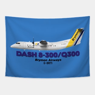 DeHavilland Canada Dash 8-300/Q300 - Brymon Airways Tapestry