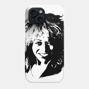 Tina Turner Pop Art Portrait Phone Case