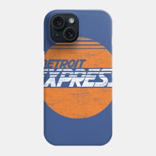 Detroit Express Vintage Tshirt Phone Case