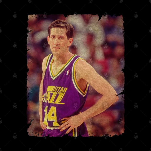 Jeff Hornacek - The Unheralded Sharpshooter by Wendyshopart