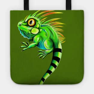 Fat lil iguana Tote