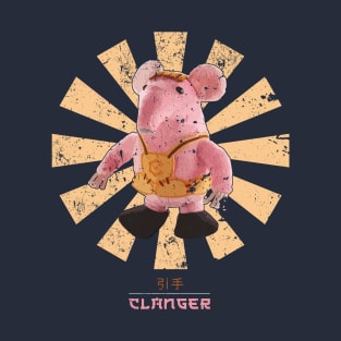 Clanger Retro Japanese T-Shirt