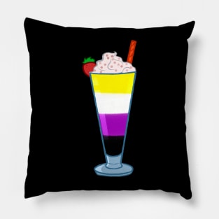 Nonbinary cocktail #5 Pillow