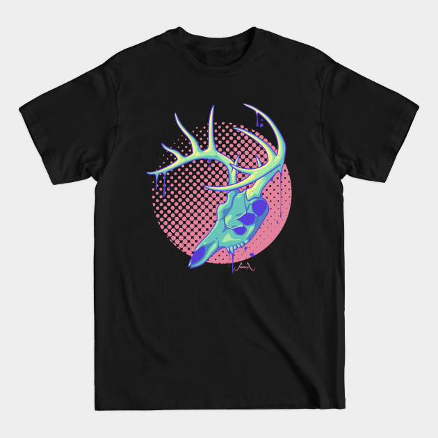 Discover Skull - Forest - Forest - T-Shirt