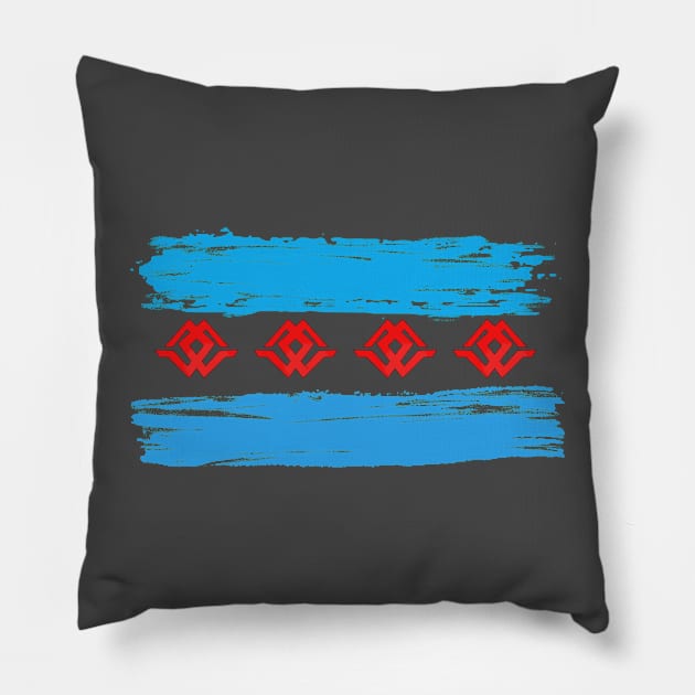 GenGeek 'Dub G' Chi-town! Pillow by Ka-Pow!! The Comic Art Academy