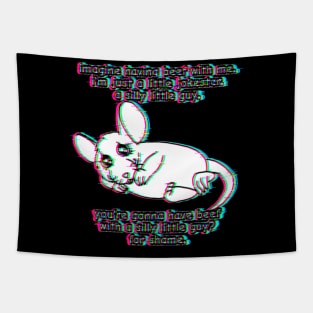 You're Gonna Have Beef With A Silly Little Guy? (Glitched Version) Tapestry