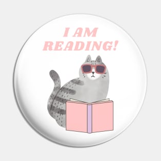 I am Reading! Pin