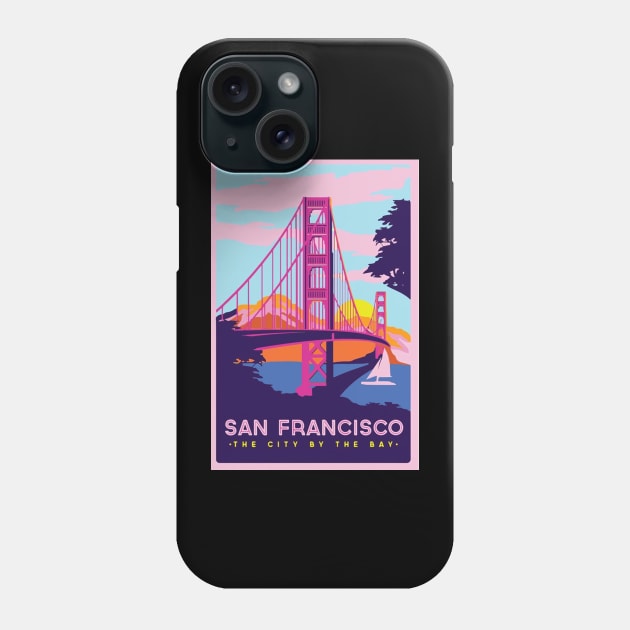 San Francisco Phone Case by wesleygrant