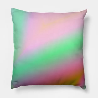 yellow pink orange abstract texture Pillow