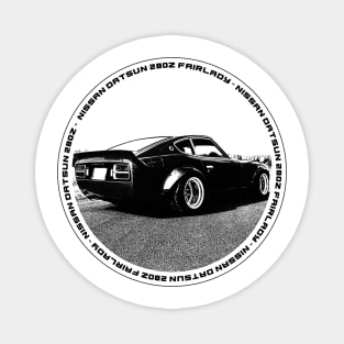 NISSAN DATSUN 280Z FAIRLADY Black 'N White 4 Magnet