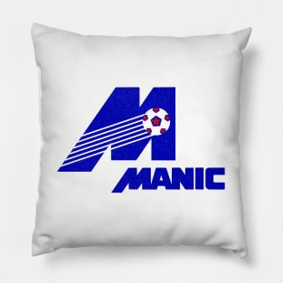 Defunct Montreal Manic Soccer 1981 Pillow
