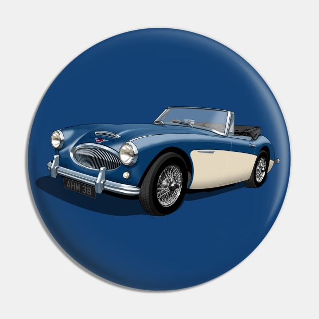 Austin Healey 3000 Mk3 Pin by candcretro