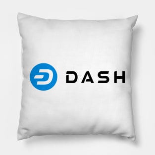 Dash Cryptocurrency Logo Pillow