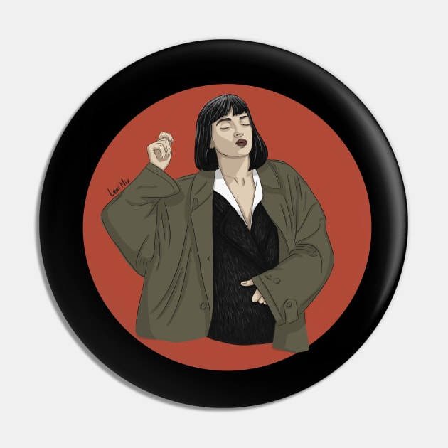 Mia Wallace dancing Pin by burrotees