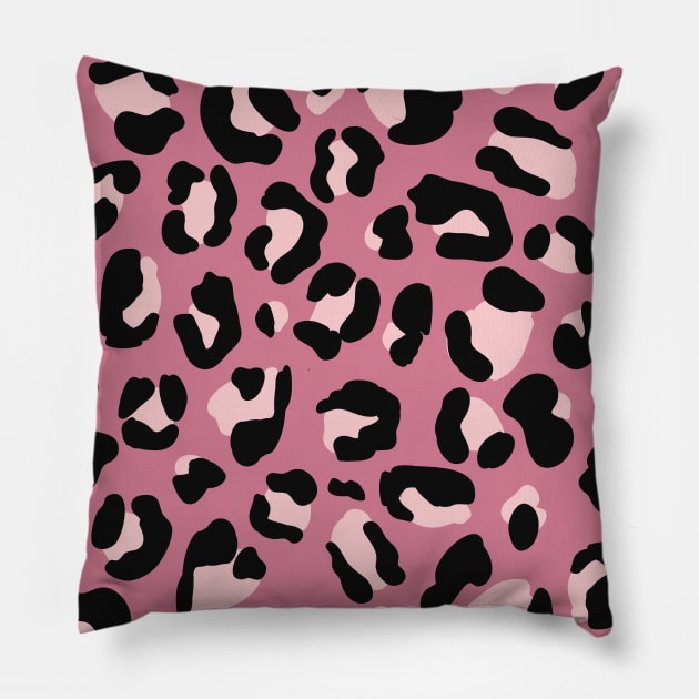 Pink cheetah print pillow store