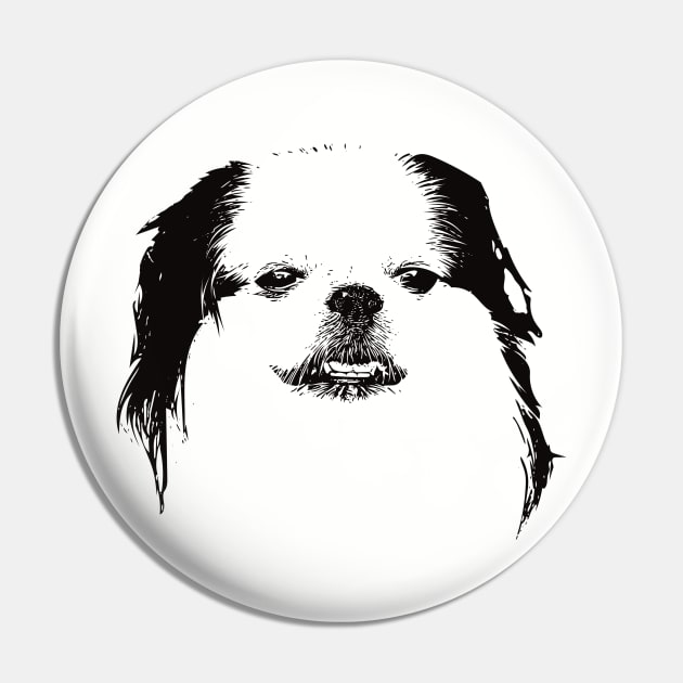 Japanese Chin gift for Japanese Spaniel Owners Pin by DoggyStyles