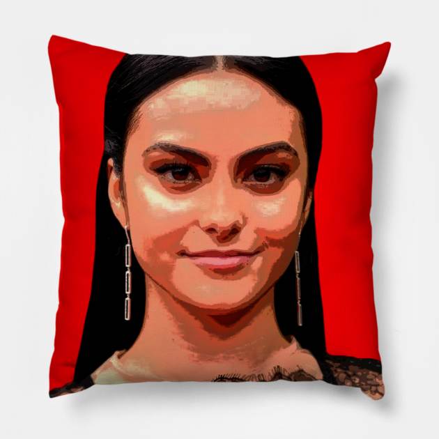 camila mendes Pillow by oryan80