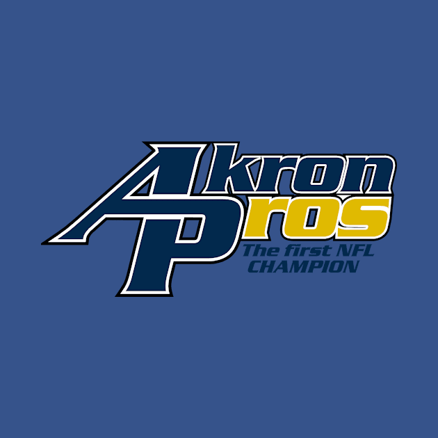 Akron Pros Modernized Wordmark by DarthBrooks