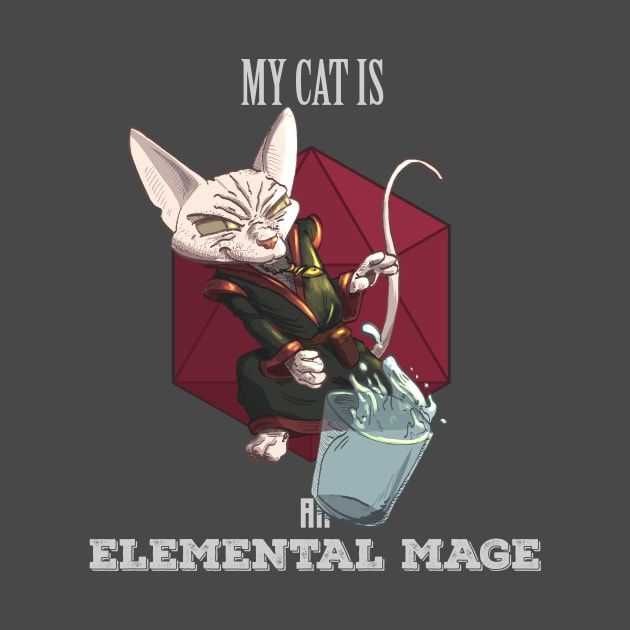 RPG cat mage by Carlos CD