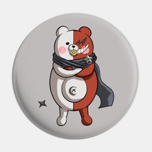 Monotaro, Monokuma Familiy from anime Danganronpa Pin