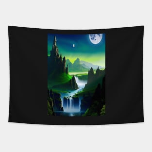 Mountain Landscape Tapestry