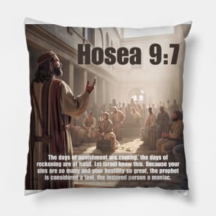 Hosea 9:7 Pillow