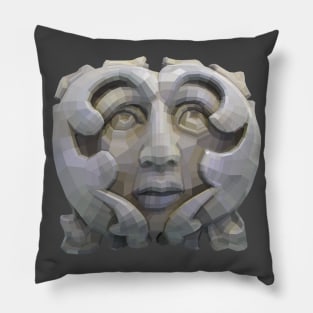 Pagan Green Man for Druids Pillow