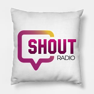 Shout Radio Logo Pillow