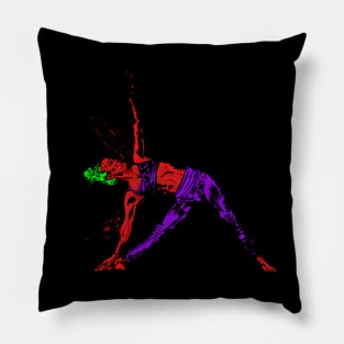 demonia yoga Pillow