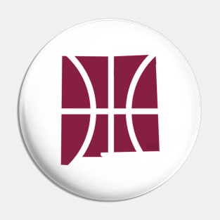 Aggies Basketball Pin