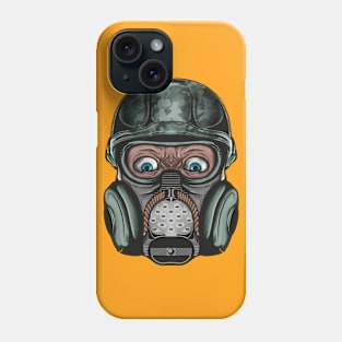 Angry soldier Phone Case