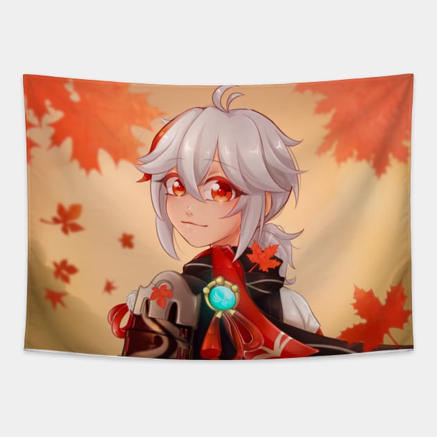 Genshin Impact - Kaedehara Kazuha Tapestry by Anet Garol