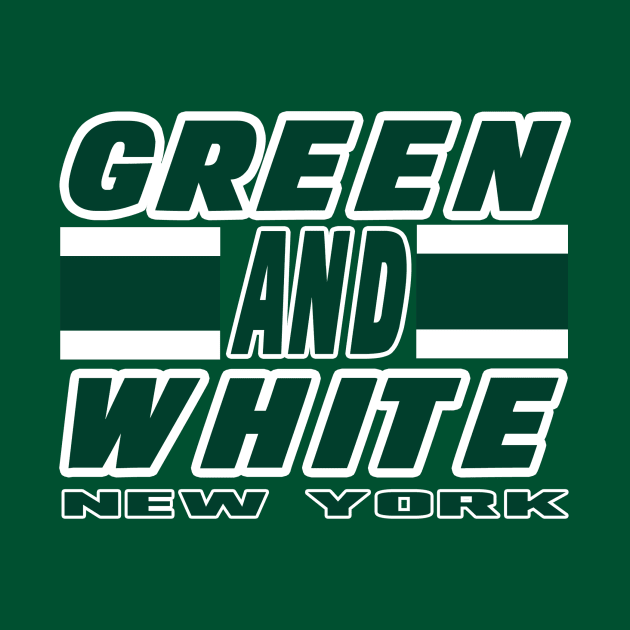 New York LYFE Green and White Football Colors! by OffesniveLine