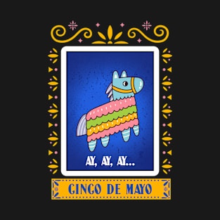 Cinco De Mayo Colorful Design T-Shirt