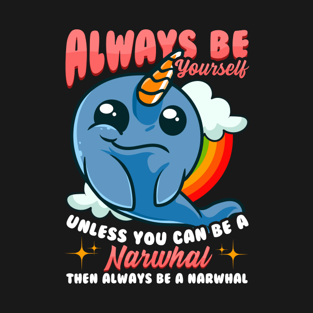 Always Be Yourself Unless You Can Be A Narwhal by theperfectpresents