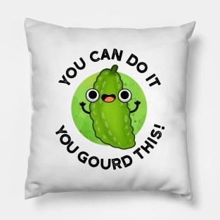 You Can Do It You Gourd This Cute Veggie Pun Pillow