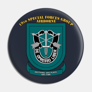 19th Special Forces Group Pin