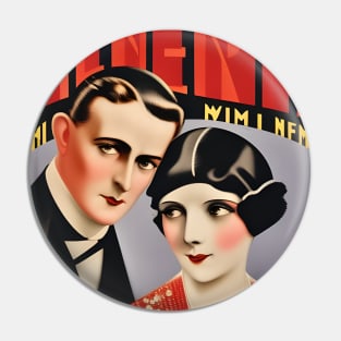 Silent Film Pin