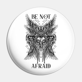 Seraphic Guardians: A Faithful Design Inspired by Biblical Angels Pin