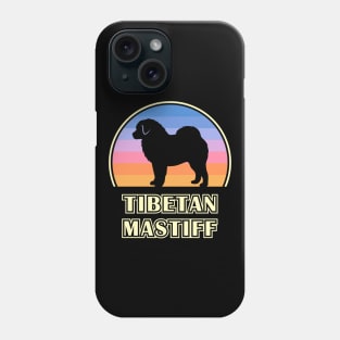 Tibetan Mastiff Vintage Sunset Dog Phone Case