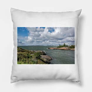 View to Baltic Sea Pillow