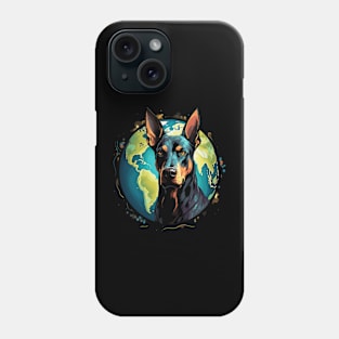 Doberman Earth Day Phone Case