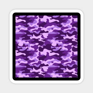 Camouflage Seamless Pattern Magnet