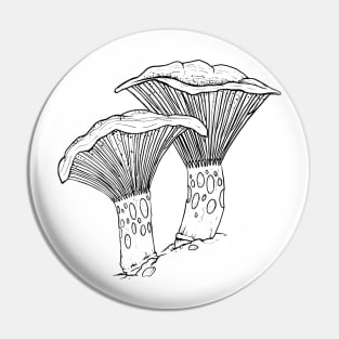 Indigo Milk Cap Pin