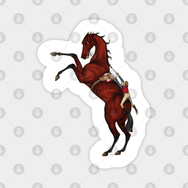 Horse Racing Jockey Magnet
