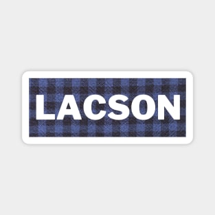 Checkered Ping Lacson for President 2022 Magnet