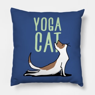 Yoga Cat Pillow