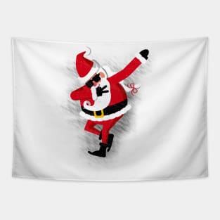 'Dabbing Santa' Hilarous Santa Gift Tapestry