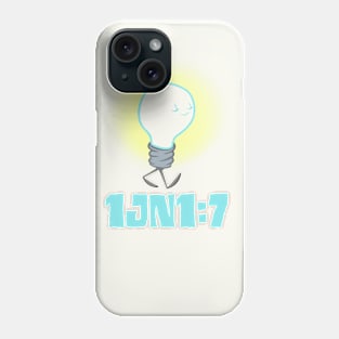 Walking in the light Phone Case