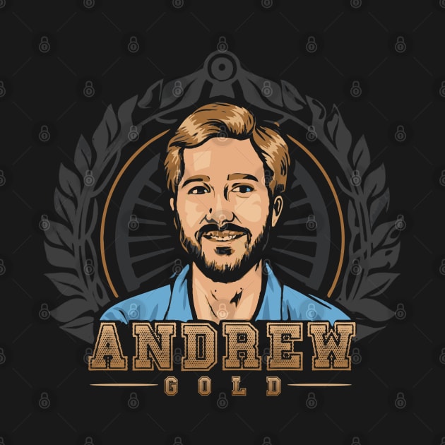 Andrew Gold /// 80s Retro Style by Trendsdk